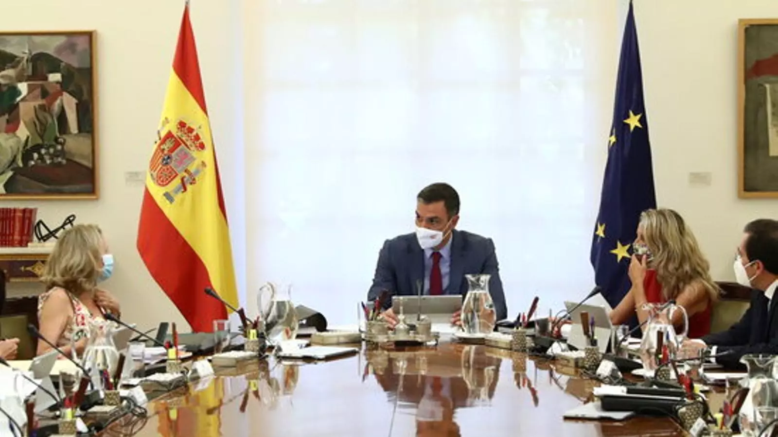 Imatge d'arxiu d'una reunió del consell de ministres