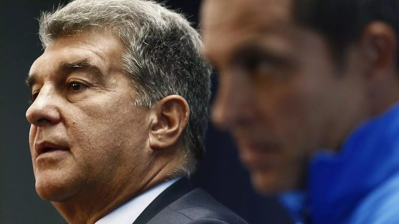 Joan Laporta i Sergi Barjuan