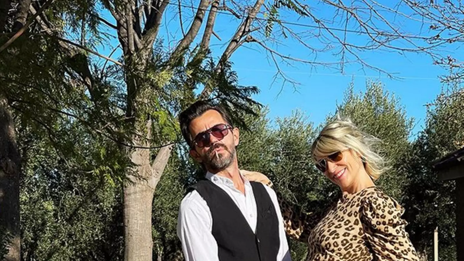Santi Millán i la seva dona, Rosa Olucha