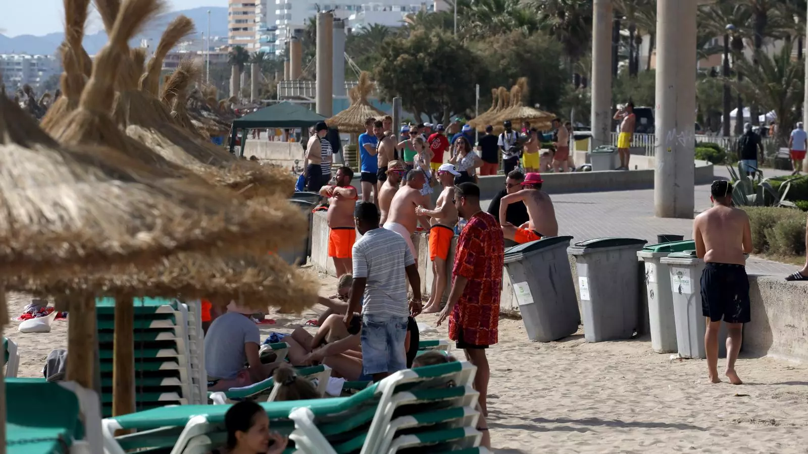 Turistes a l'Arenal