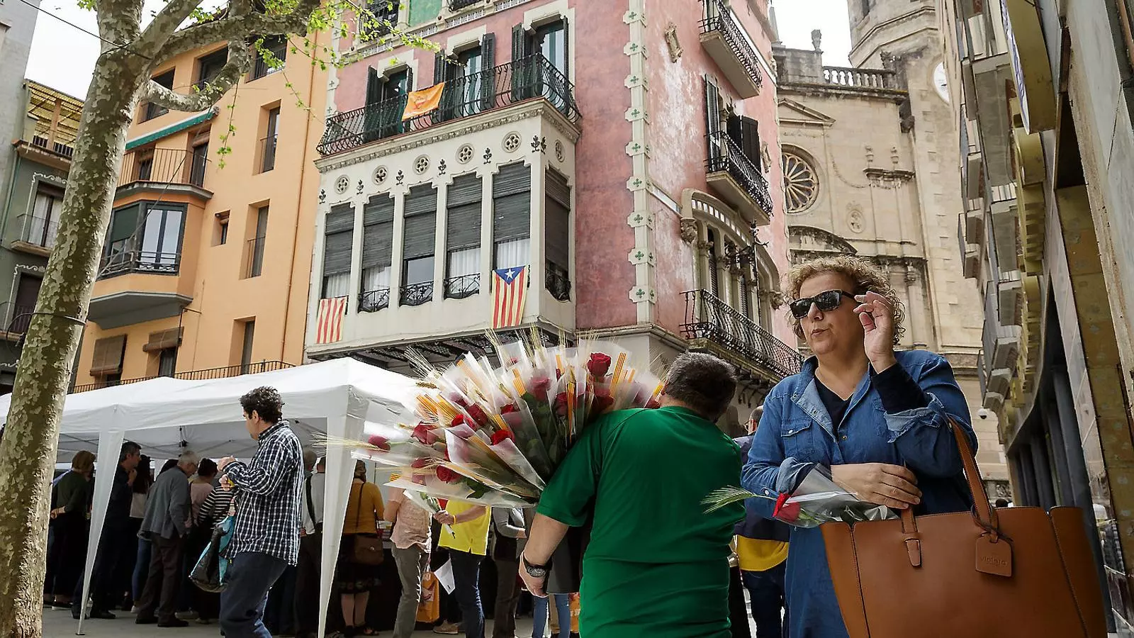 La parada de la llibreria Drac era al Firal, que està en obres.