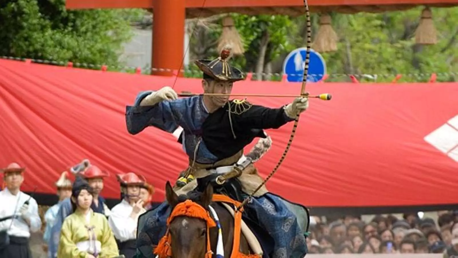 El yabusame, esport tradicional japonès