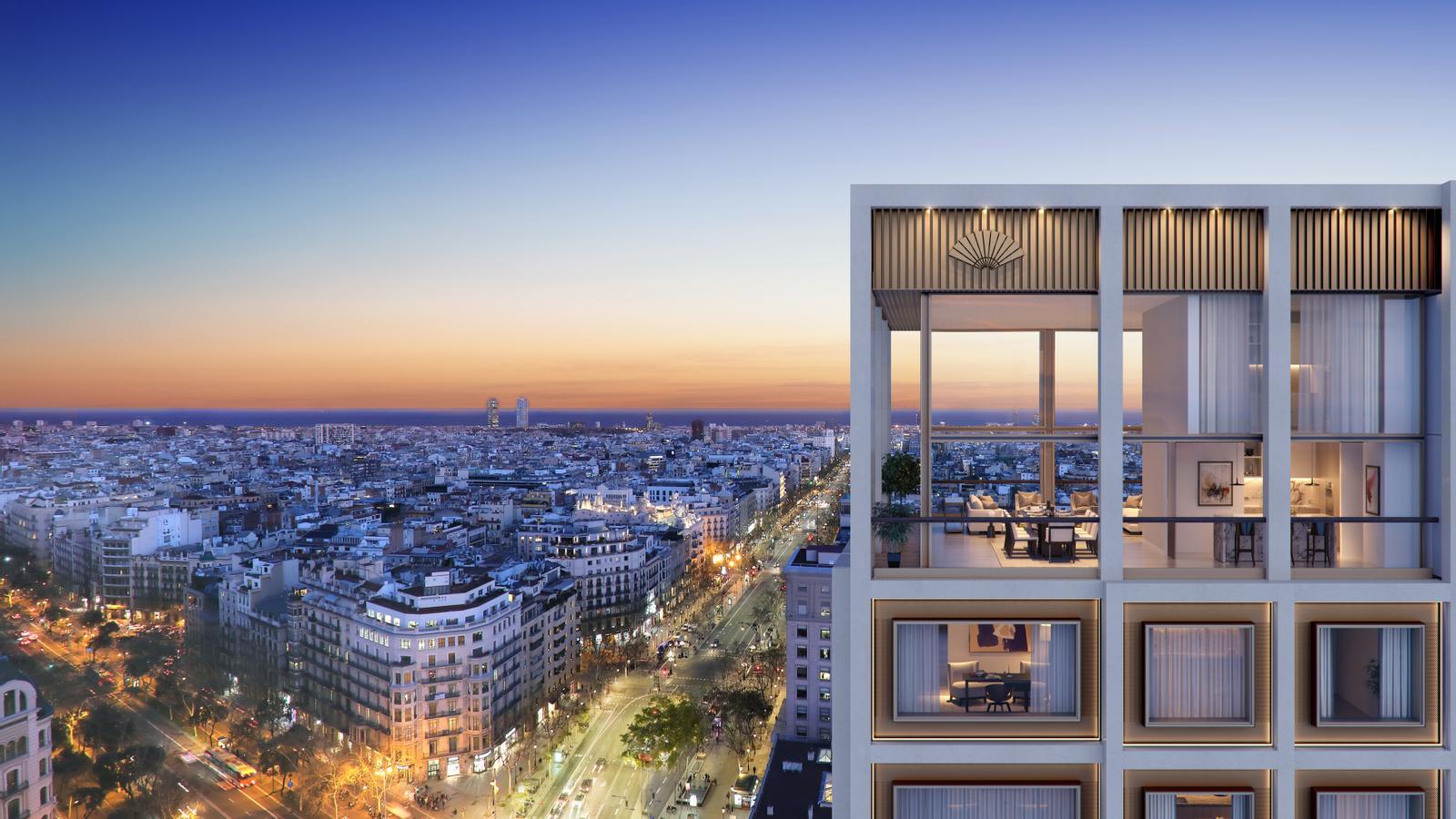 Residential apartments from Mandarin Oriental to Paseo de Gràcia KKH