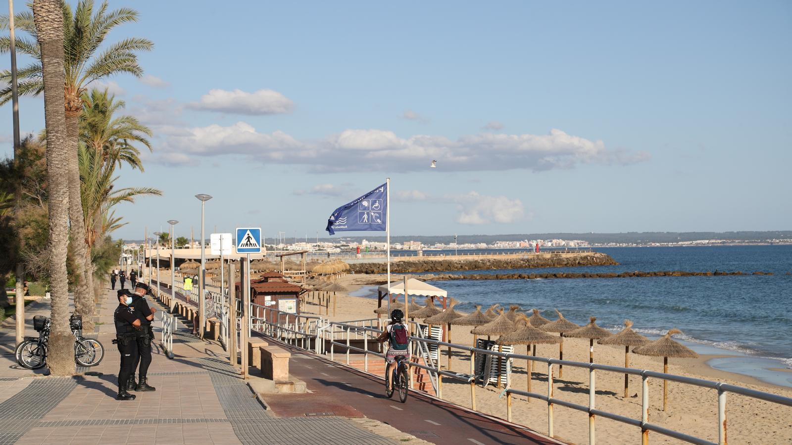 La platja de Can Pere Antoni.