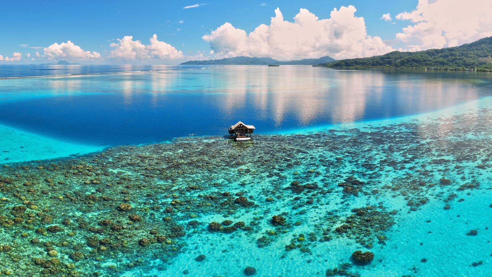 La Raiatea, una de las islas del archipiélago de la Polinesia