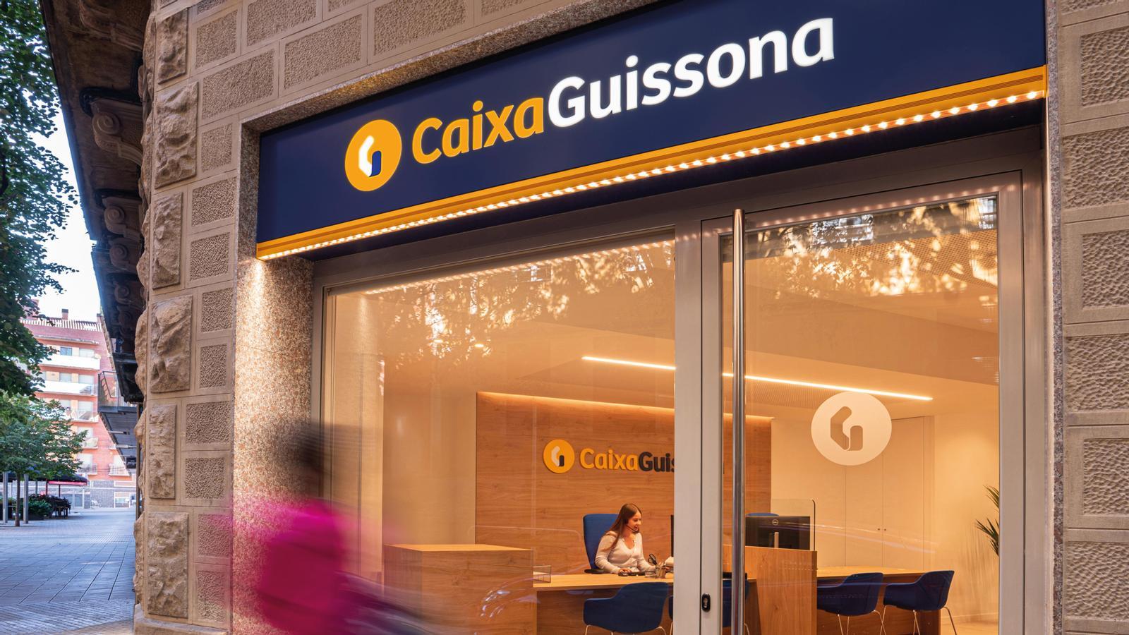 A CaixaGuissona office in Manresa.