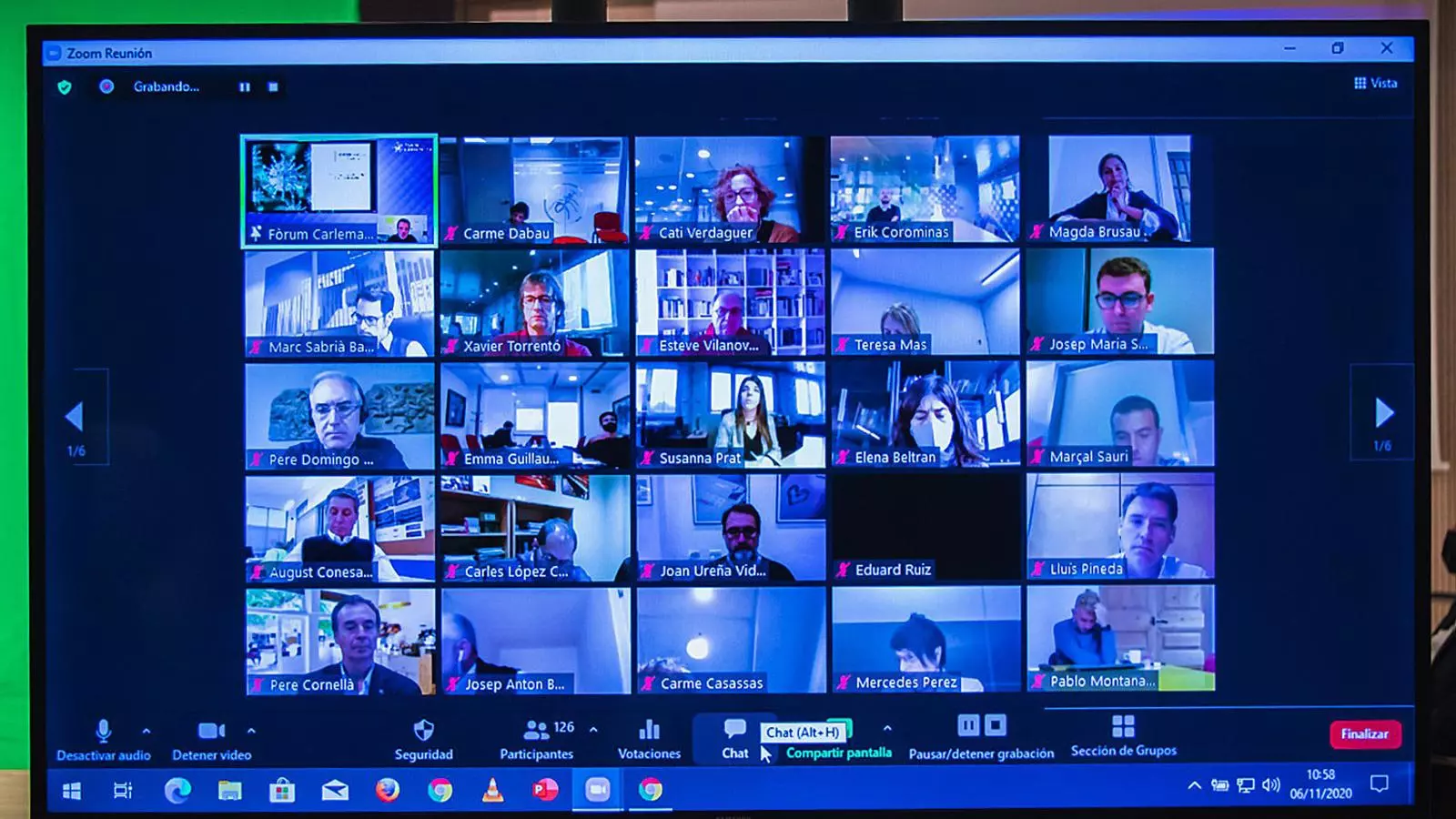 Els directius d’empreses del Fòrum Carlemany van debatre de manera virtual sobre els reptes en l’era covid.