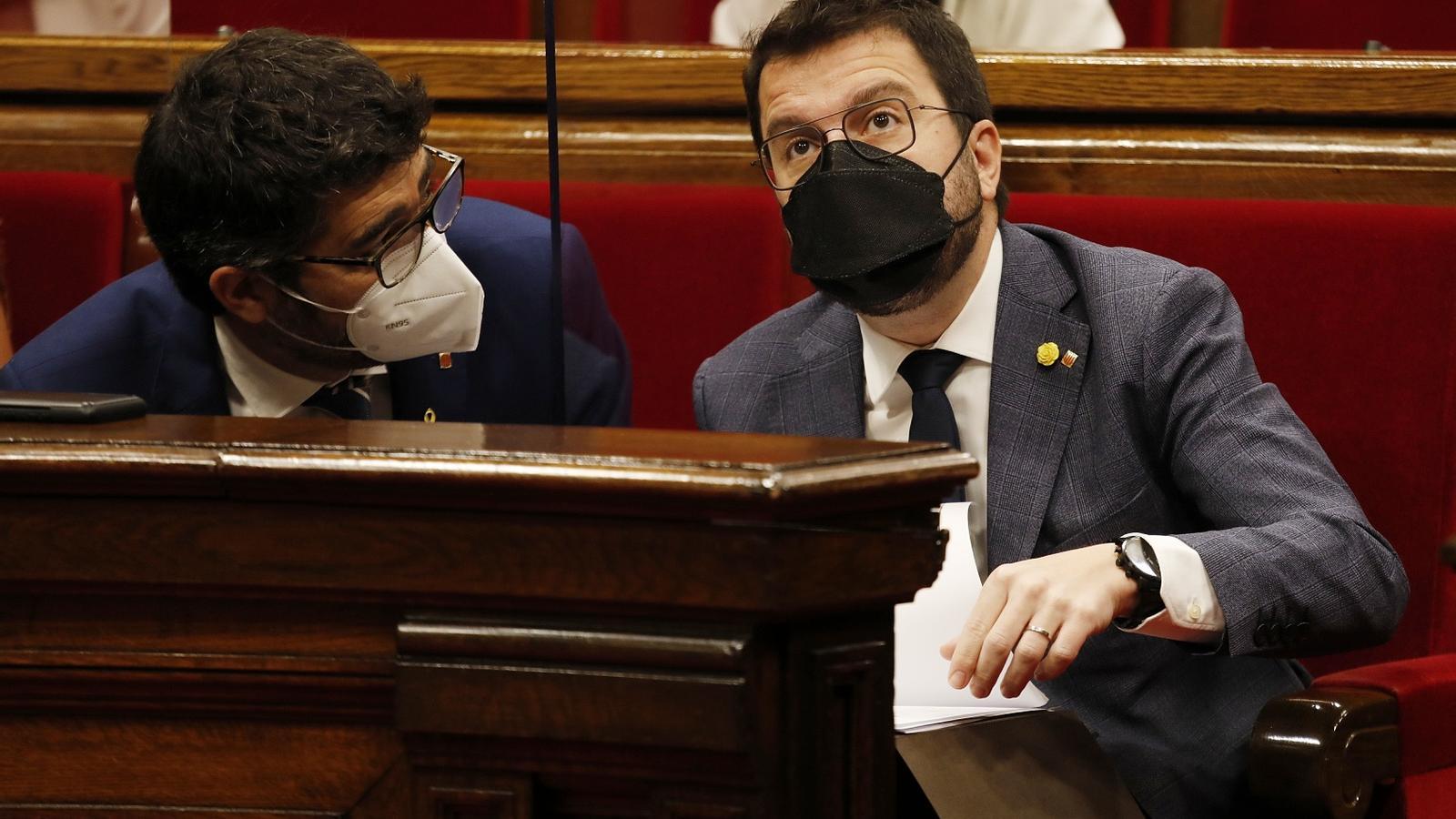 First control session to Aragonés as president