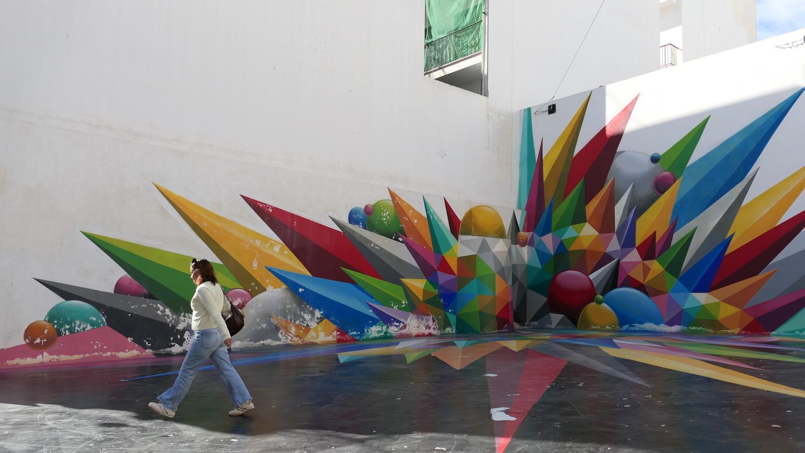 La zona de la plaça és la que presenta més desperfectes.