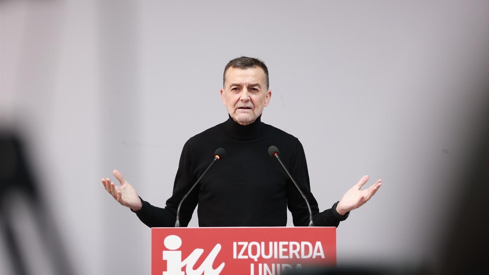 Antonio Maíllo interviene en una rueda de prensa el 12 de enero del 2026 en Sevilla