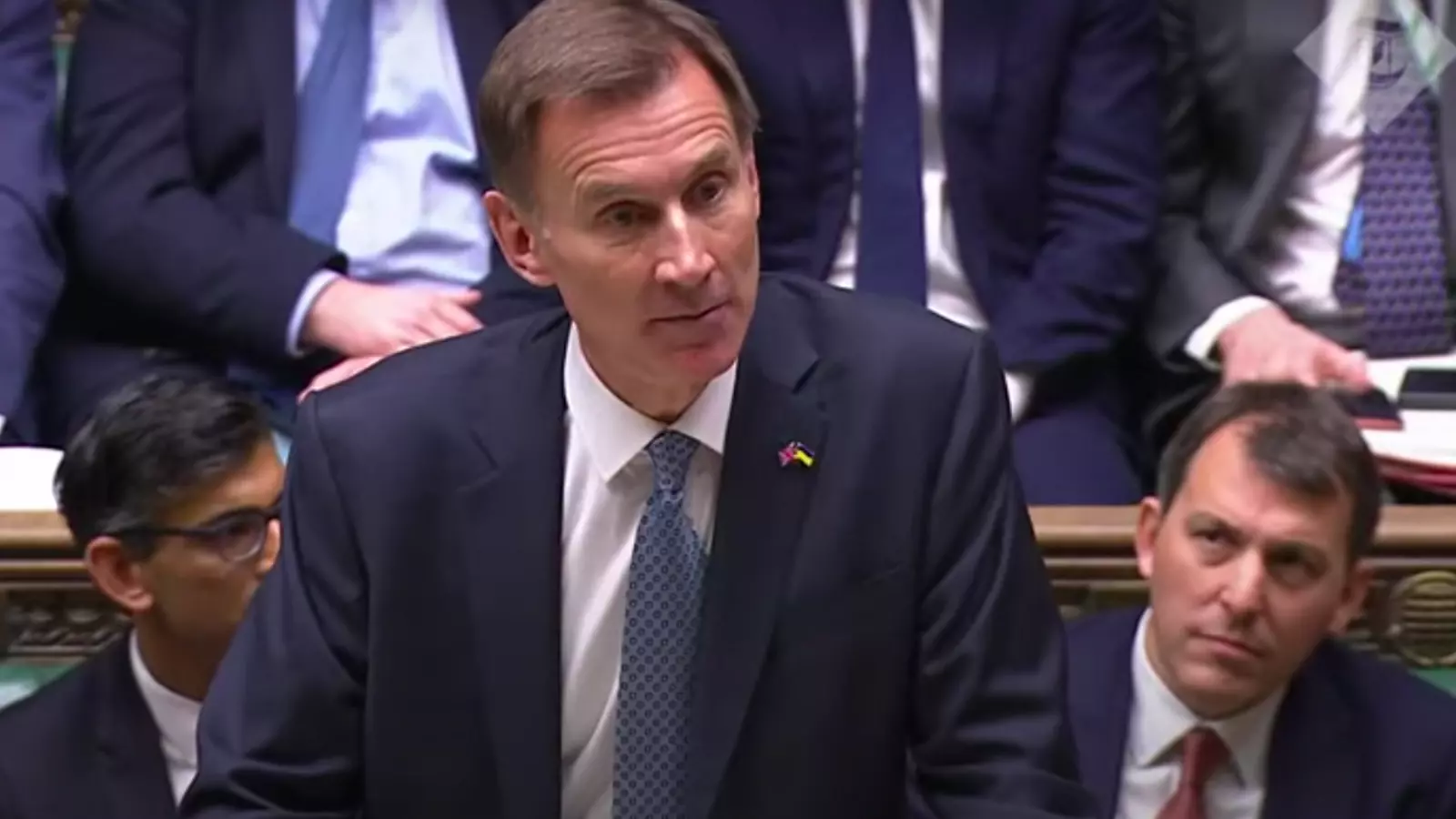 Jeremy Hunt, ministre d'Economia britànic, durant la presentació del nouo estat de comptes del país, aquest migdia als Comuns