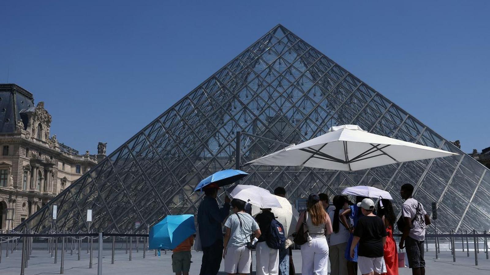Heat in Paris, France
