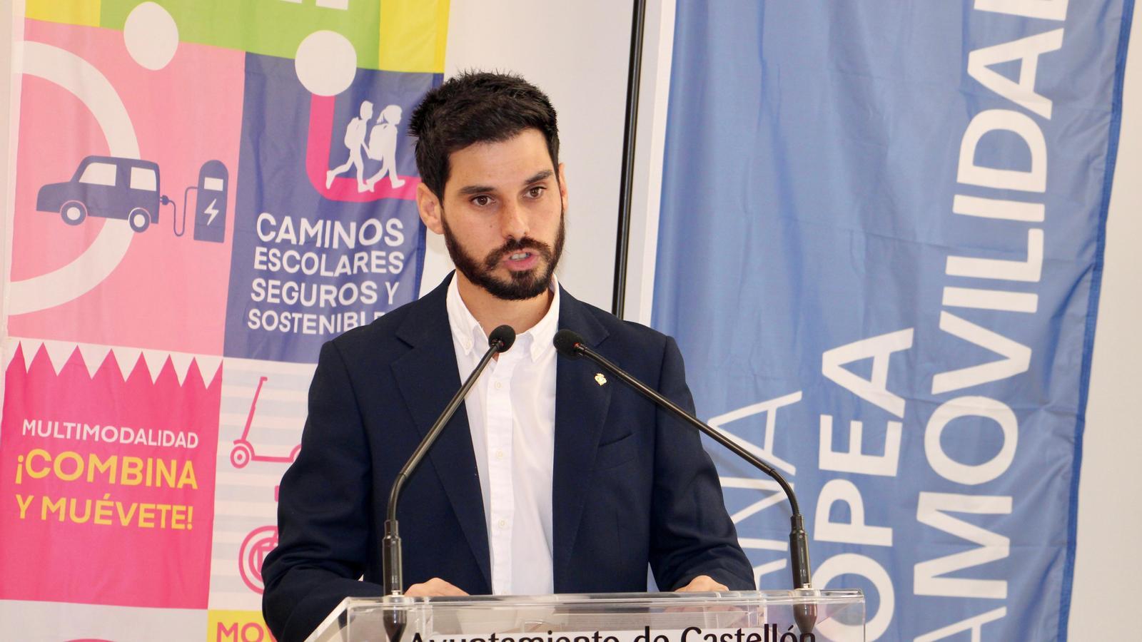 Former Councillor for Mobility Cristian Ramirez in an archive image.