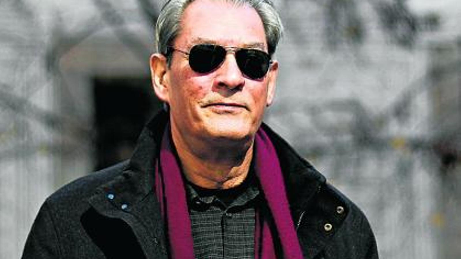 Paul Auster com a símptoma