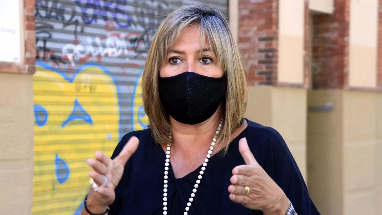 L'alcaldessa de l'Hospitalet de Llobregat, Núria Marín