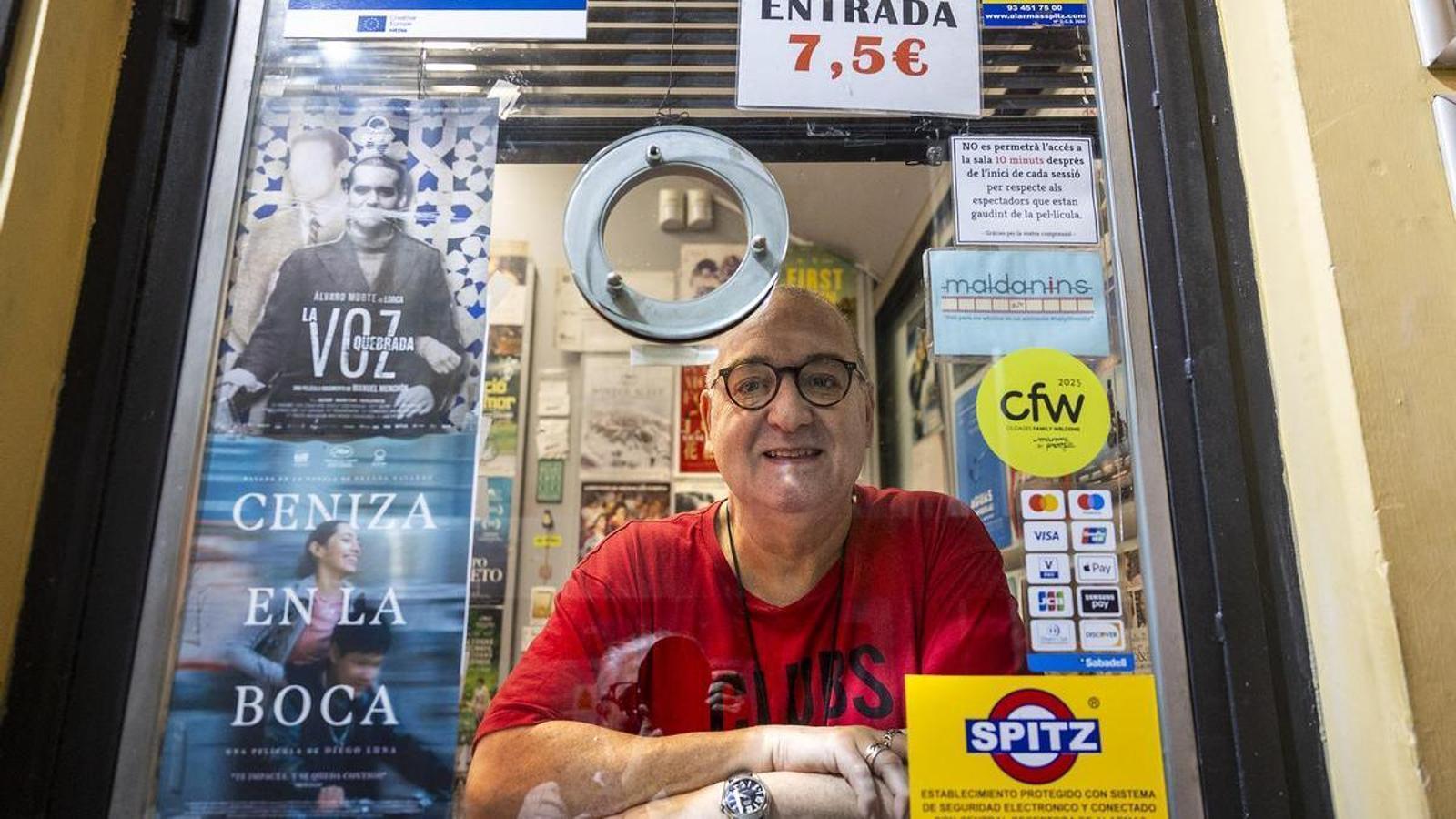 El histórico Cine Maldà, en el barrio Gótico de Barcelona.