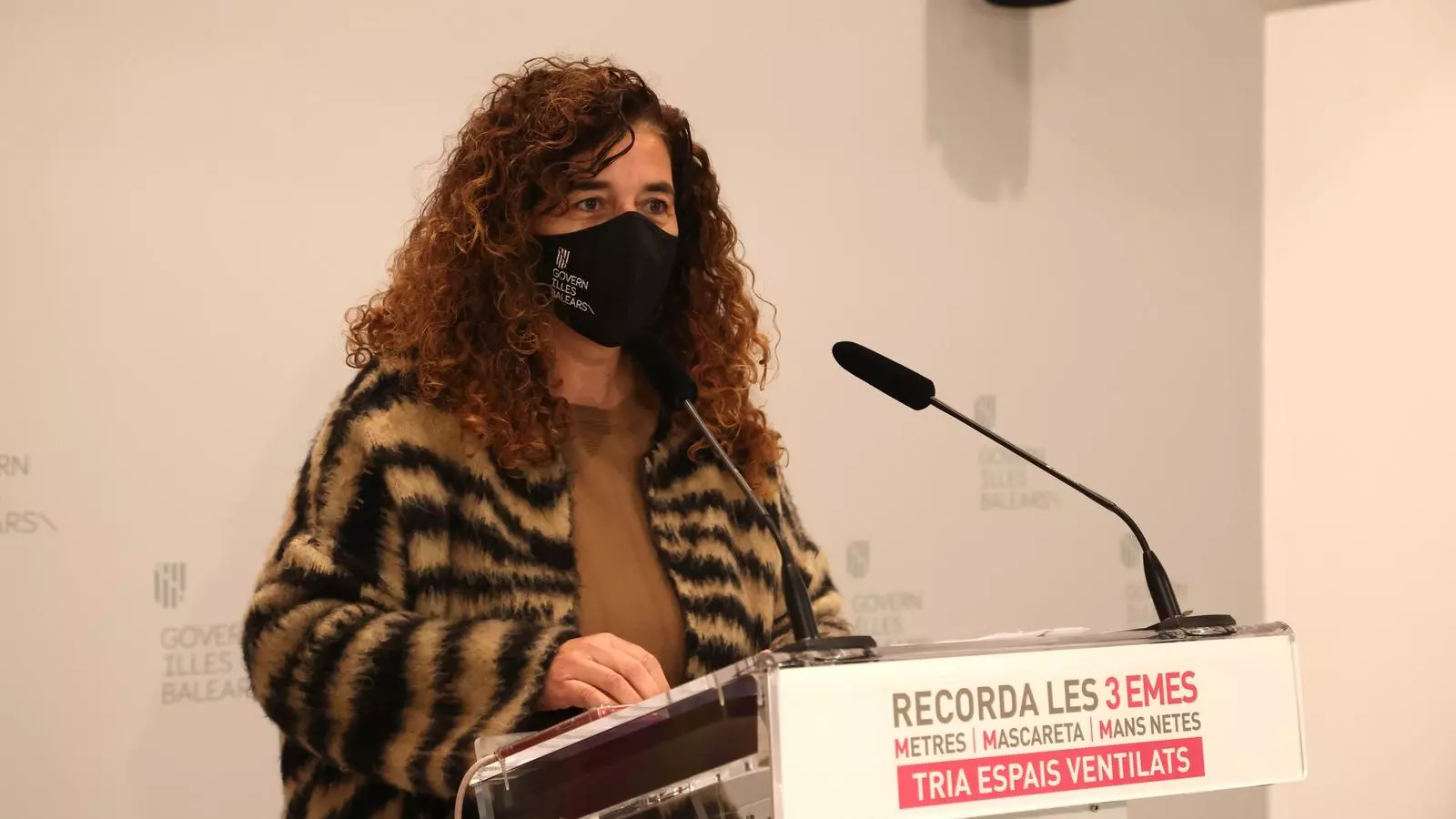 La consellera de Presidència i portaveu del Govern, Pilar Costa
