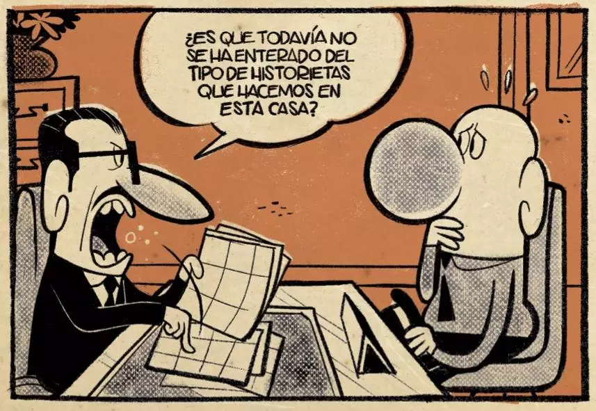 Vinyeta del còmic 'El Pacto'