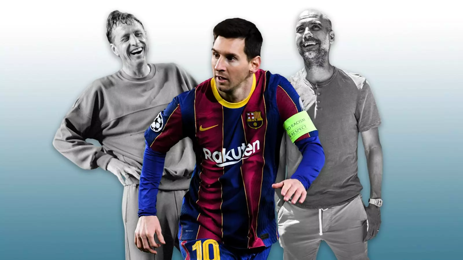 Cruyff, Messi i Guardiola