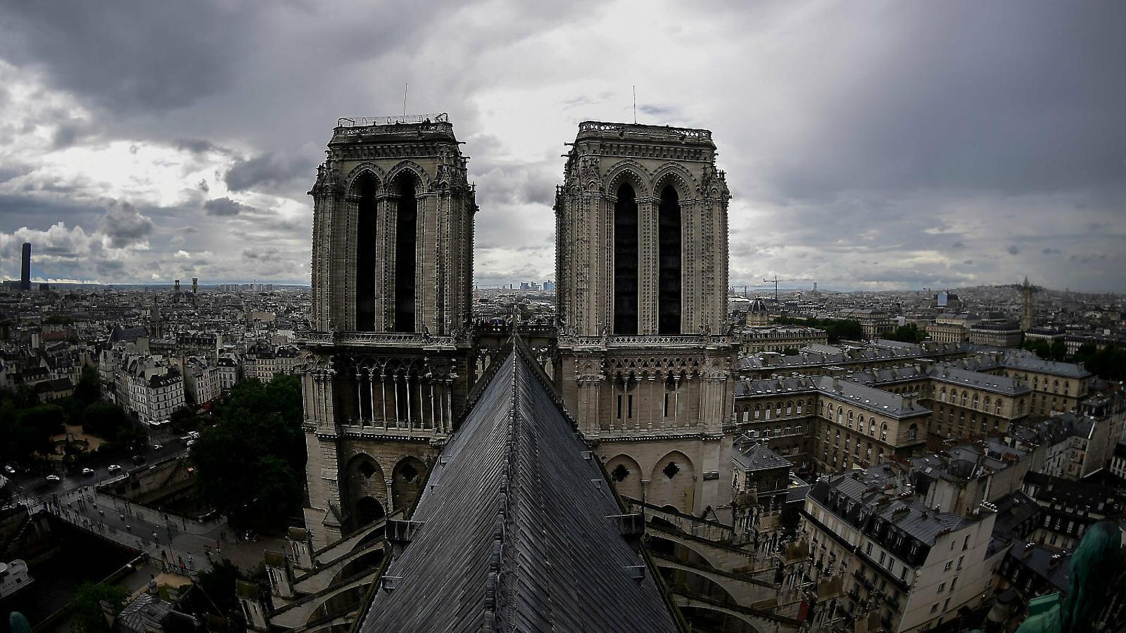 Notre-Dame, intacta, en una foto d’arxiu.