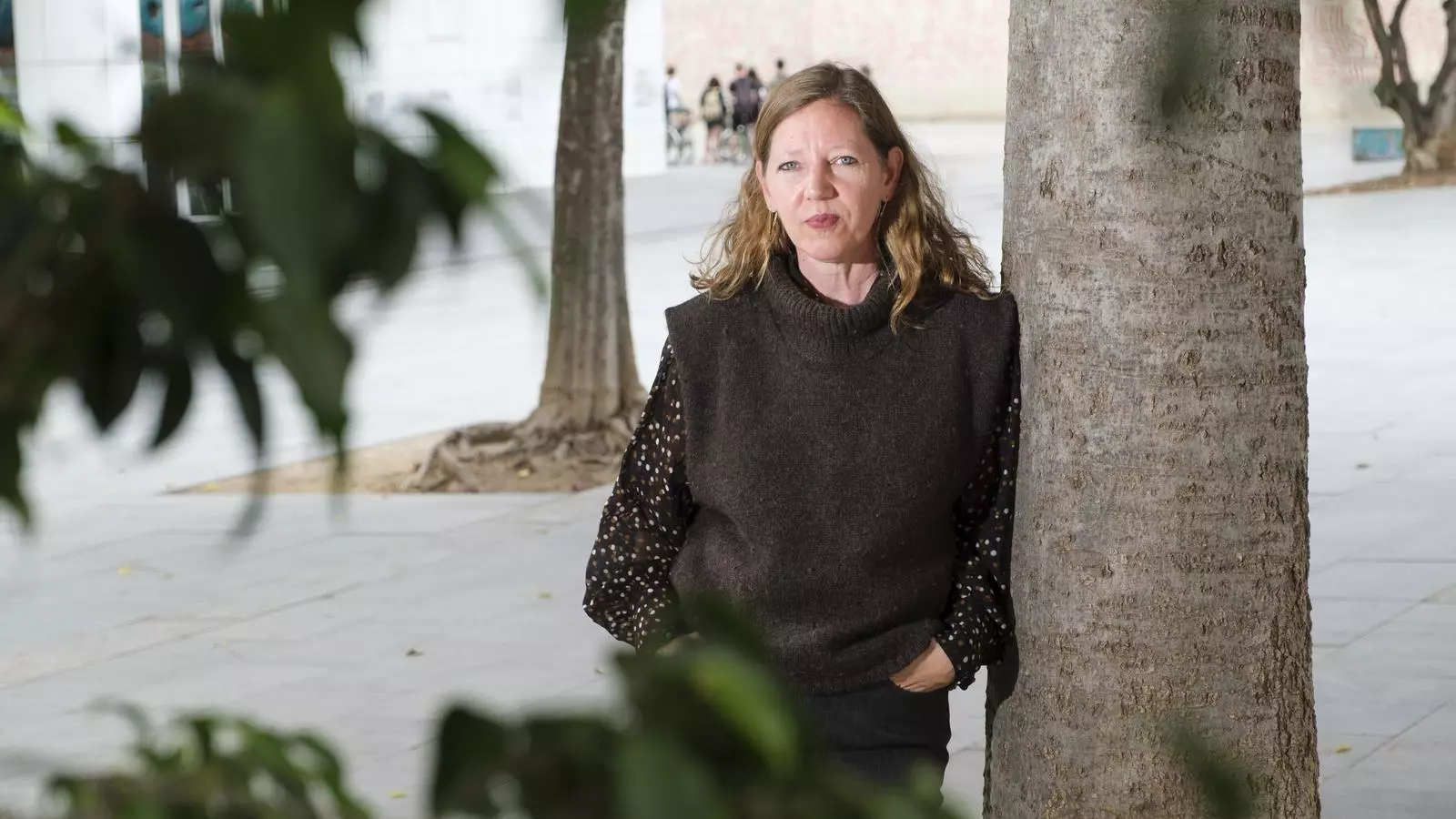 Maggie Nelson fotografiada a Barcelona la setmana passada