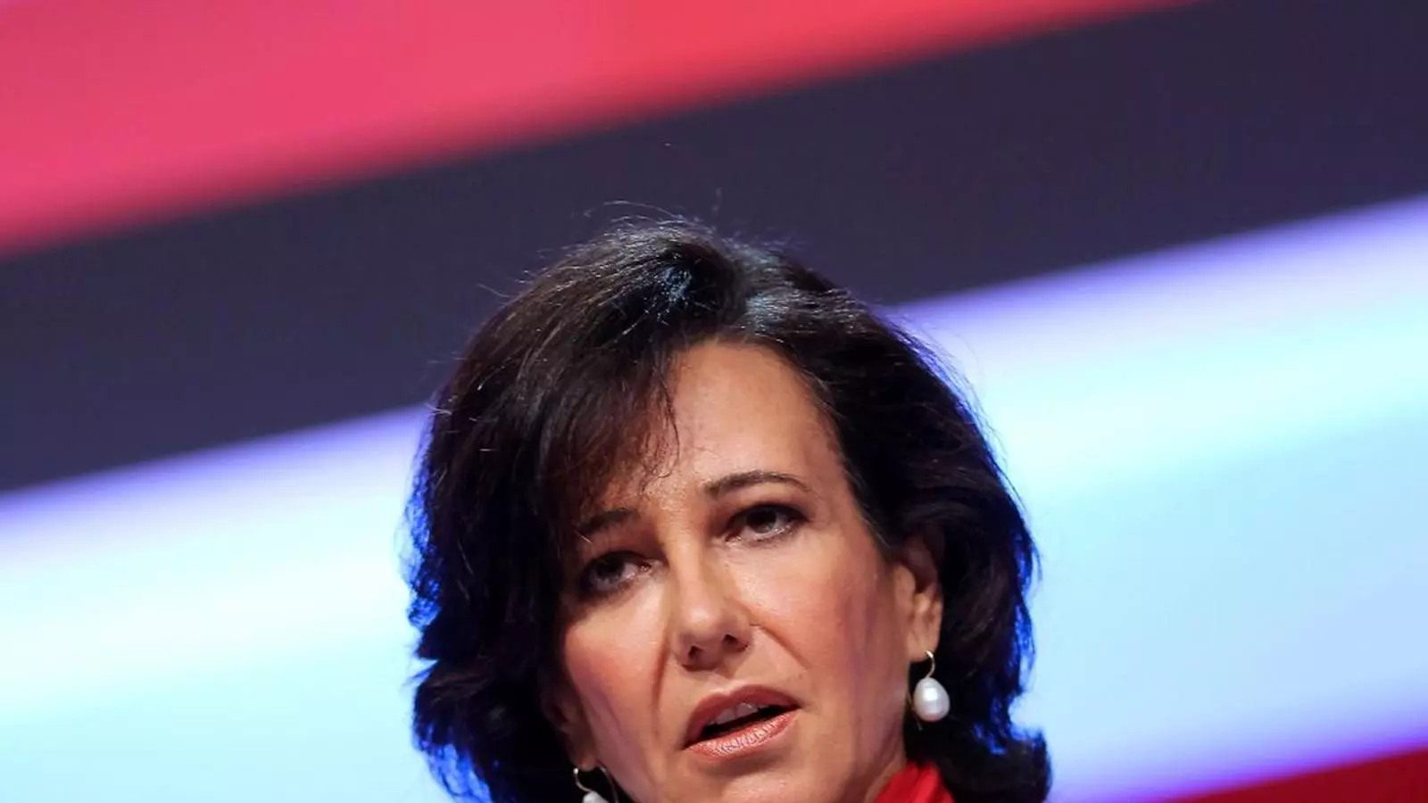 La presidenta del Banc Santander, Ana Botín, en una imatge d'arxiu.