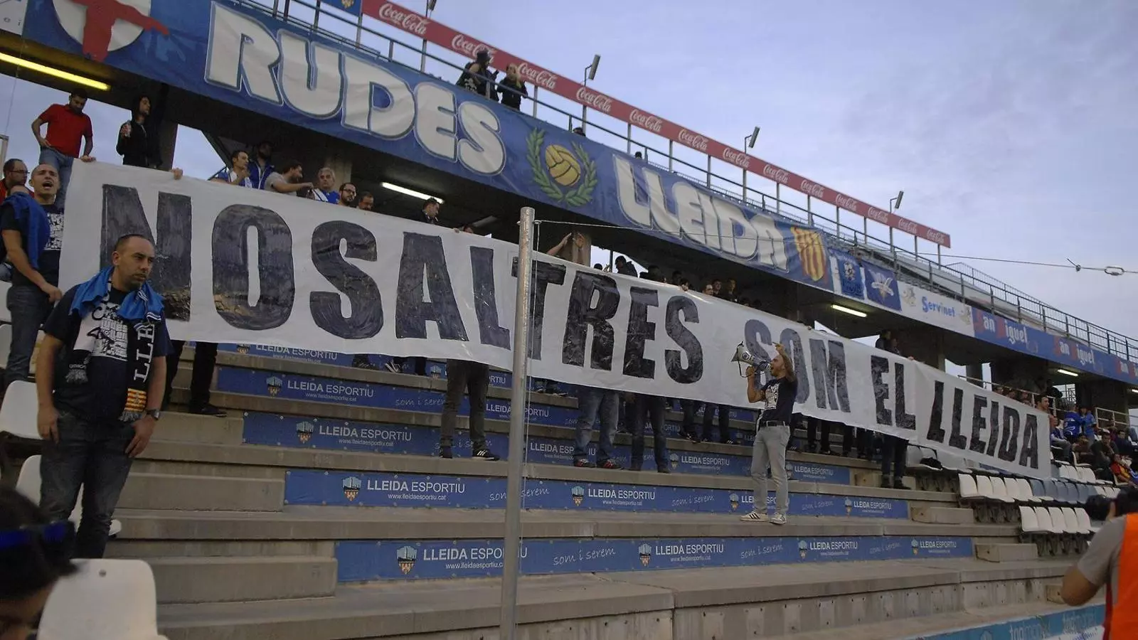 La mediació per intentar unir el Lleida i les seves penyes