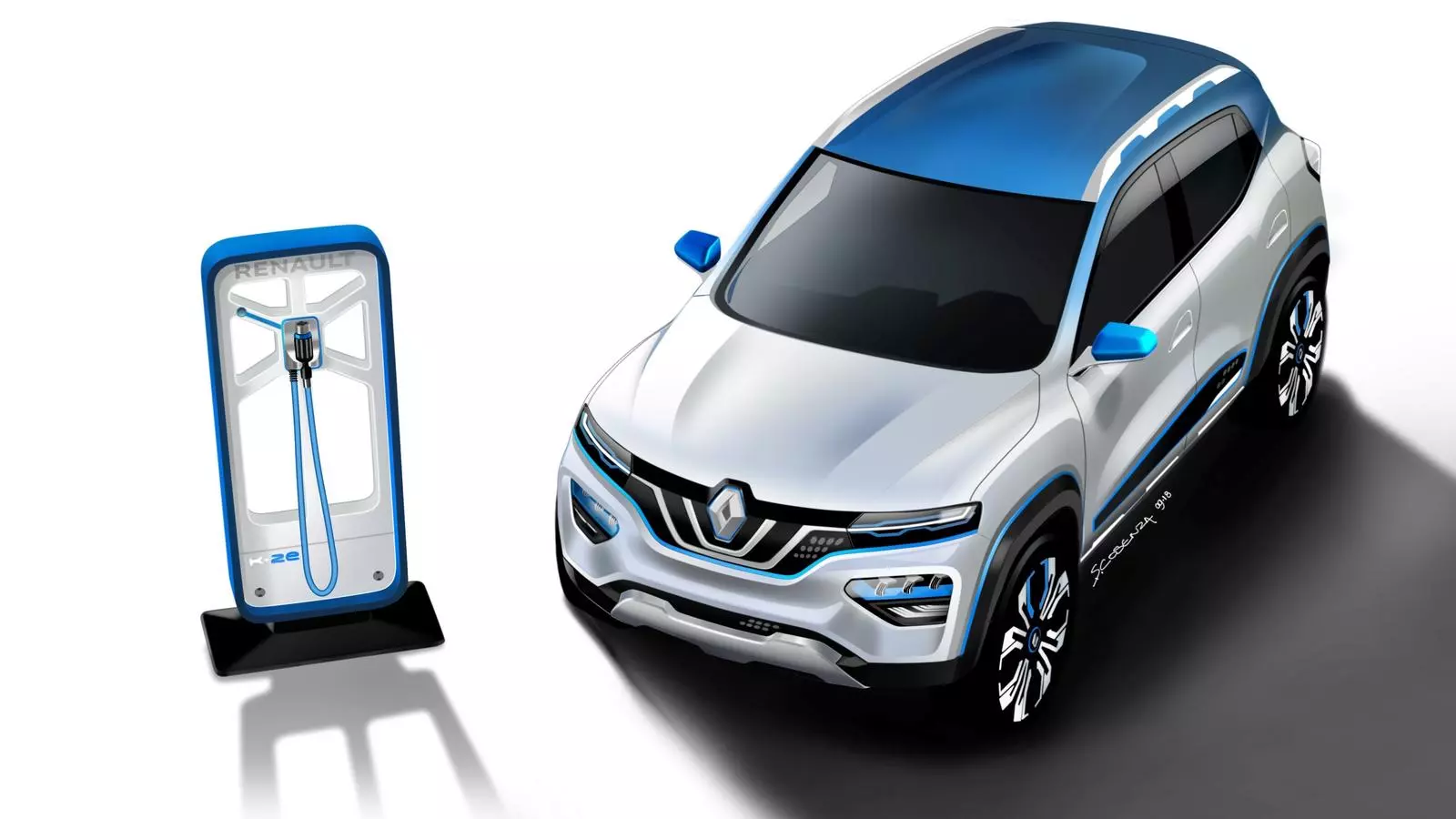 Renault K-ZE, un petit SUV urbà i elèctric