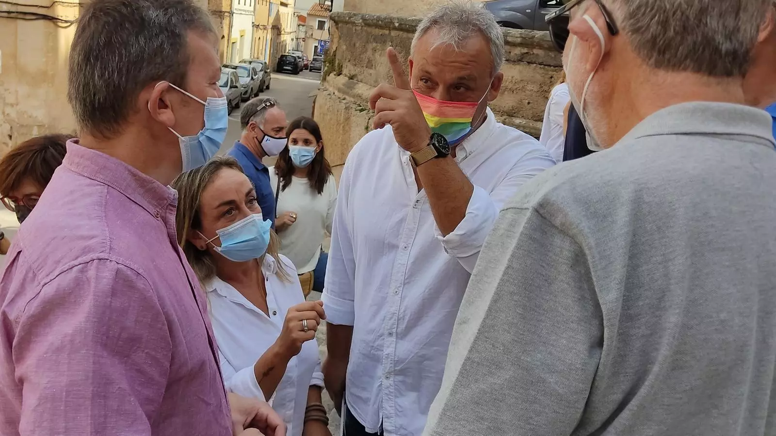 Jaume Alzamora, aquest dissabte, durant la presentació de la seva candidatura a les primàries de MÉS per Mallorca.