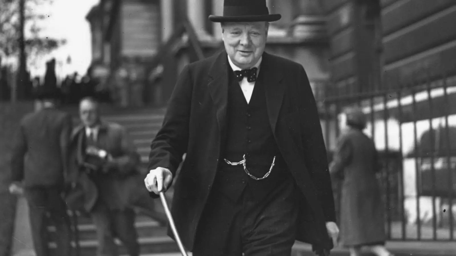 Winston Churchill en una imatge d'arxiu