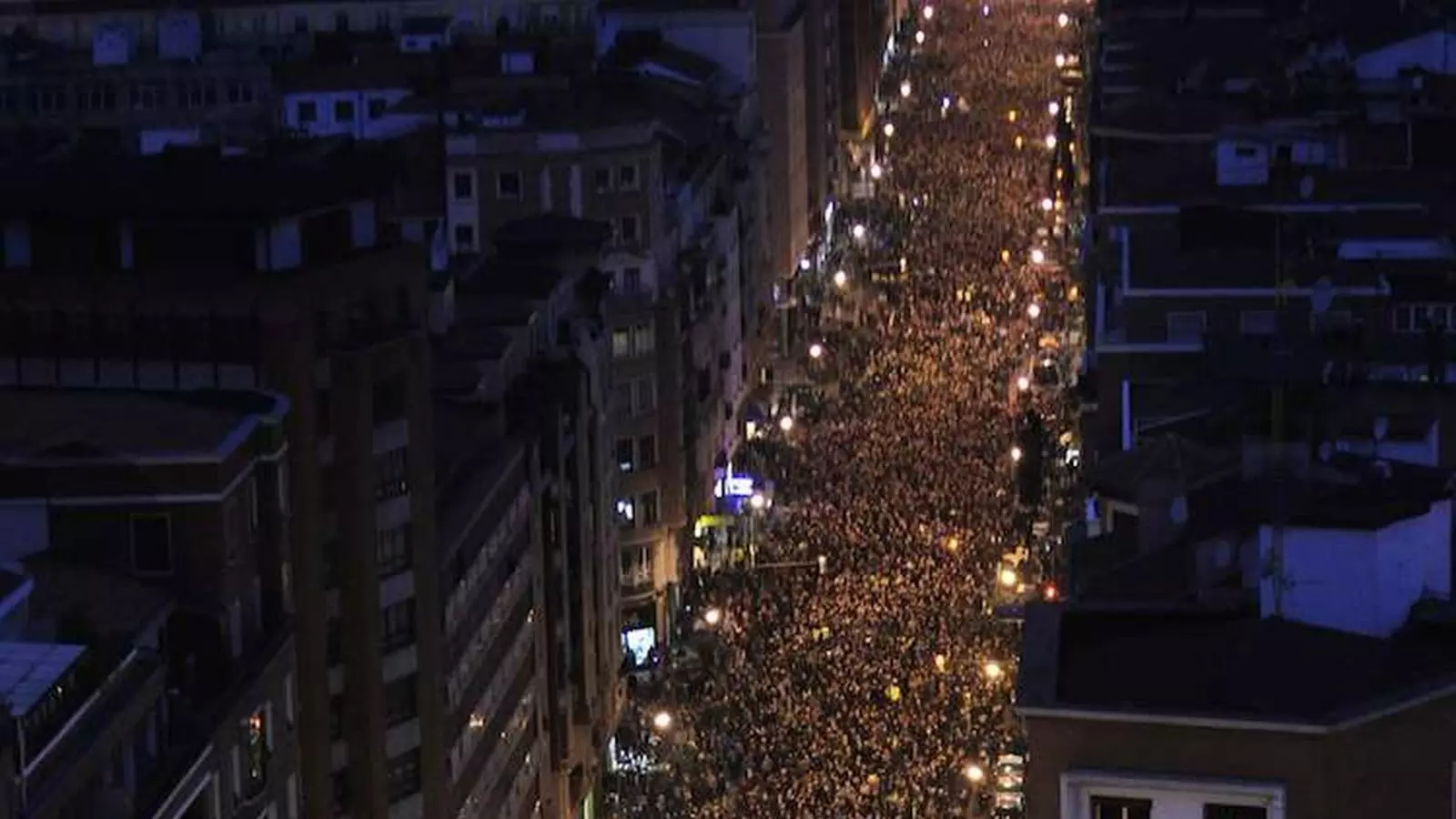 Milers de persones s'han manifestat a Bilbao / AFP