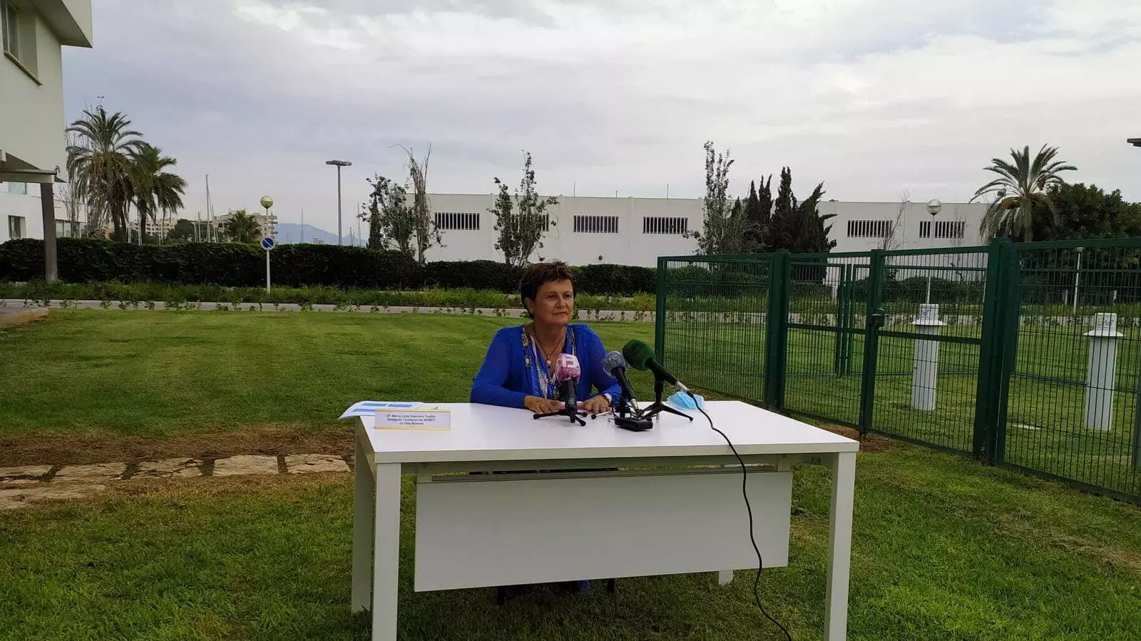 María José Guerrero Trujillo, delegada territorial de l'AEMET a les Illes Balears./ T.R.
