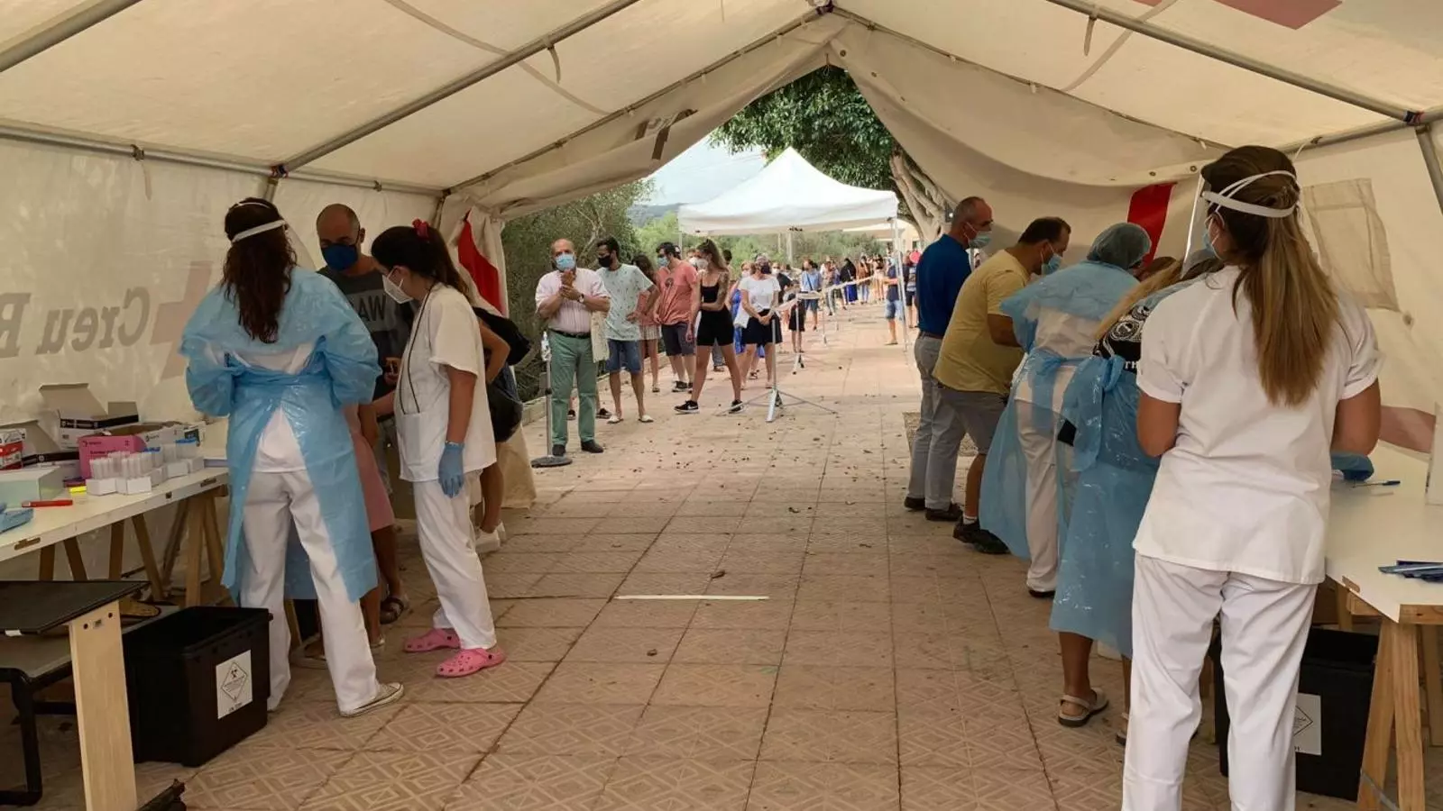 Imatge corresponent a la UVAC de la zona de Maó.