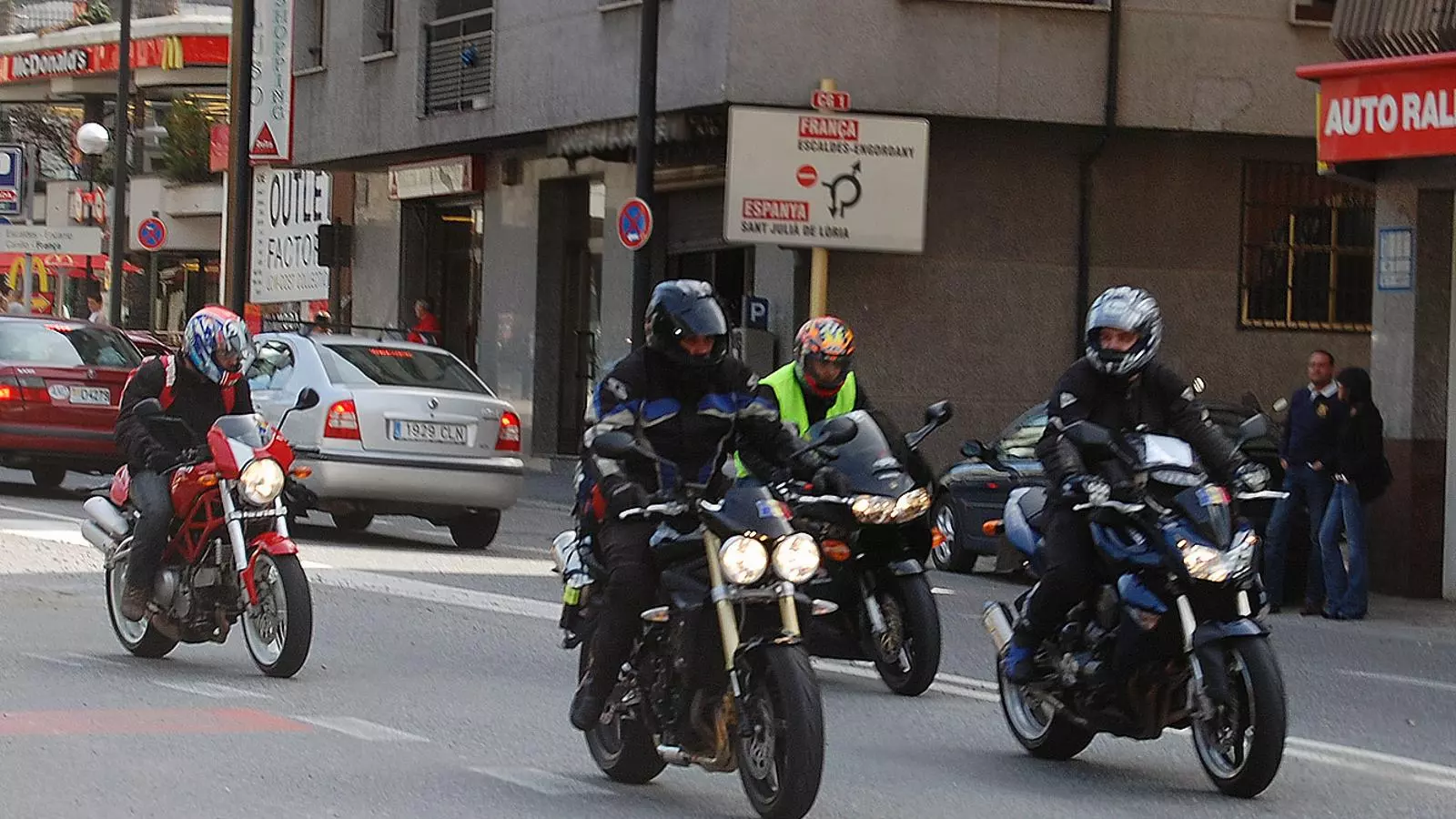 La policia multa 126 motoristes en dues setmanes