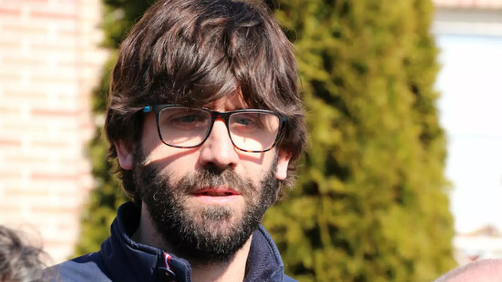 El membre de Poble Lliure Guillem Fuster després de la reunió del Consell per la República a Waterloo