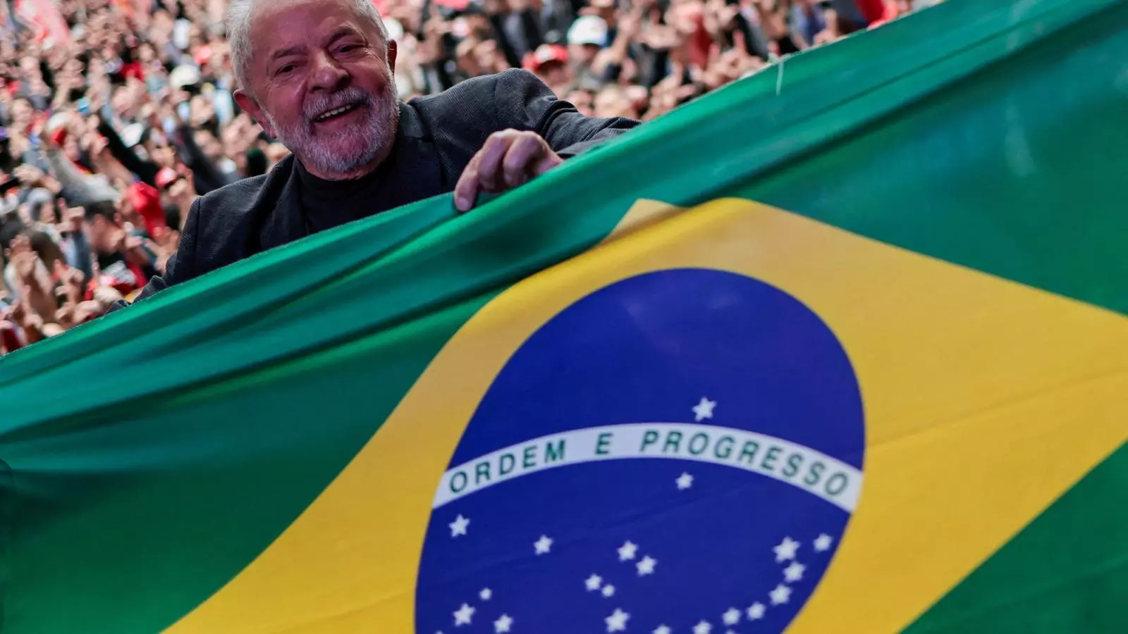 Lula en un míting recent celebrat a la ciutat de Curitiba, a l'est del Brasil