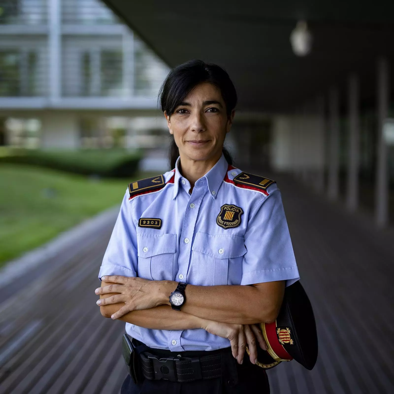 Montserrat Escudé, portaveu dels Mossos d'Esquadra, a les instal·lacions del Complex Central Egara