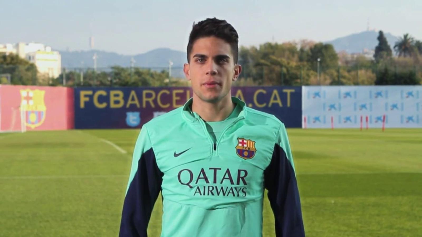 El vídeo de suport dels jugadors del Barça a la Marató de TV3