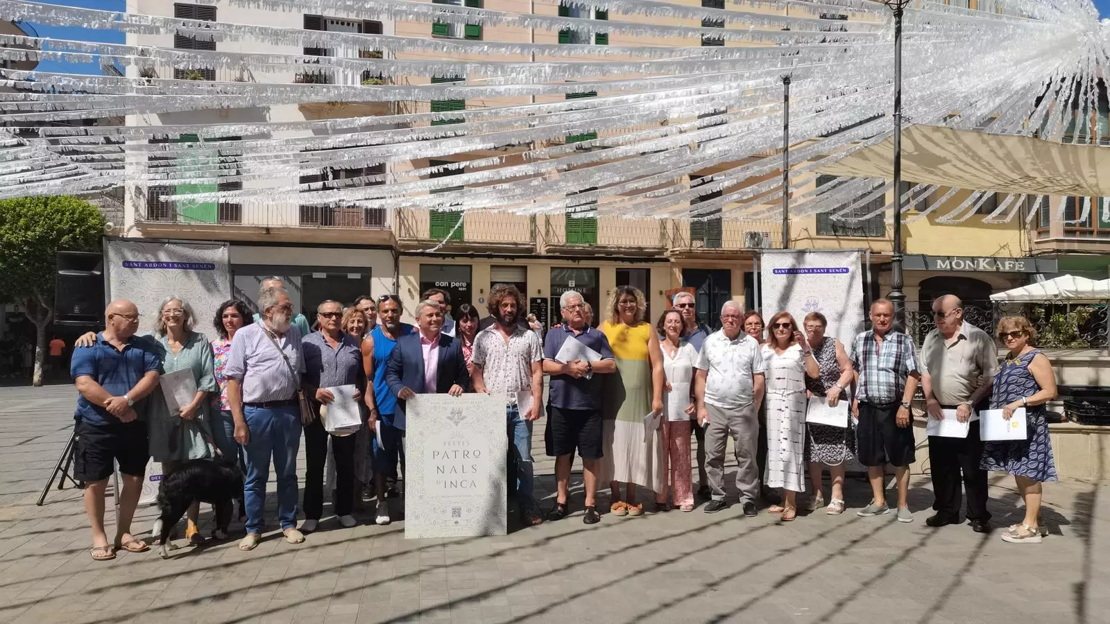 Presentació de les festes patronals d'Inca a la Plaça d'Espanya
