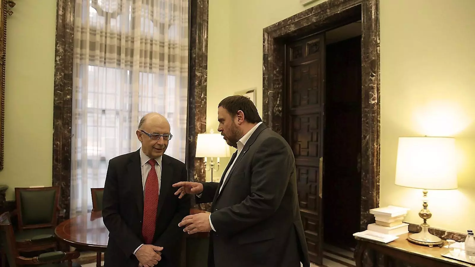 El ministre d’Hisenda, Cristóbal Montoro, posa en perill 500 milions que a Oriol Junqueras li anirien molt bé per rebaixar el dèficit.