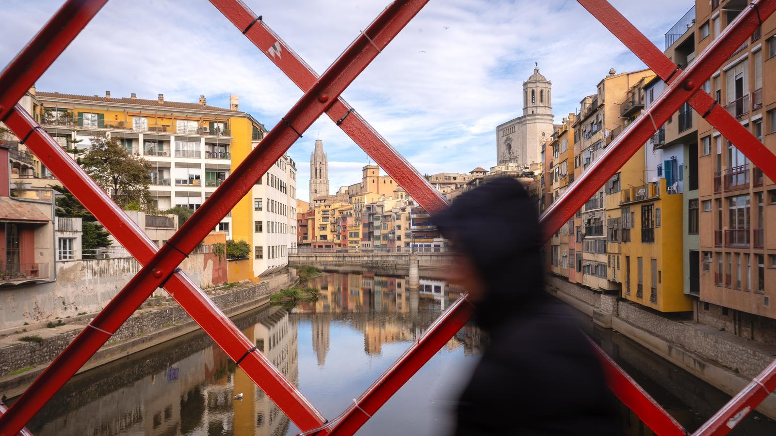 The bridge of the old fishmongers of Girona