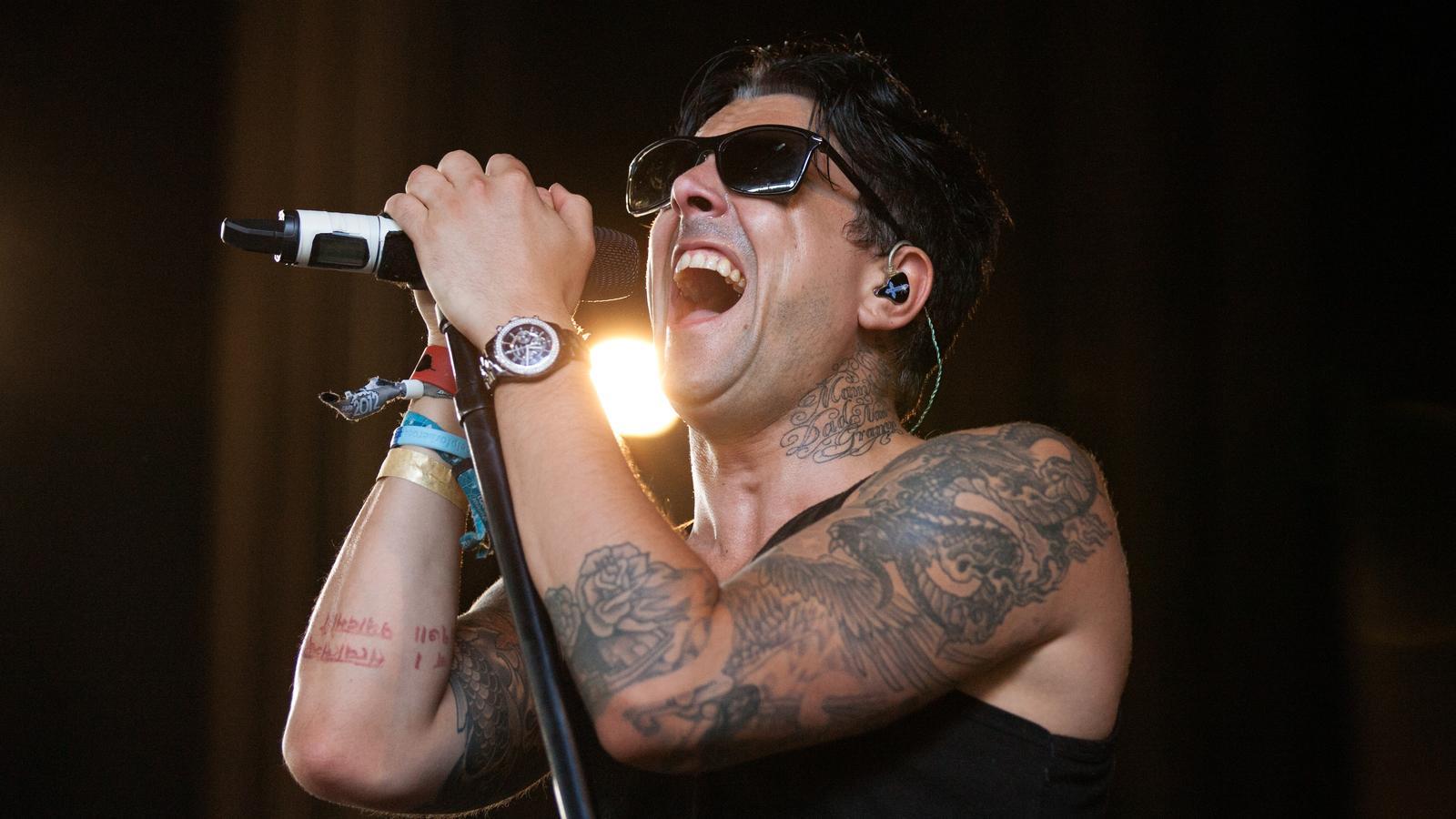 Ian Watkins, singer of the metal band Lostprophets