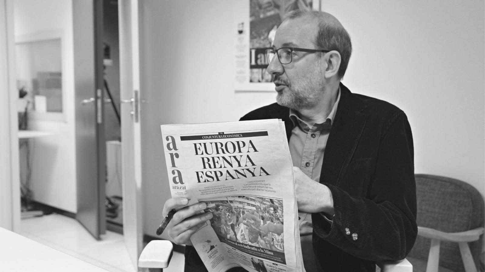 L'editorial d'Antoni Bassas: "A sobre, tindrem la culpa de la inestabilitat política"