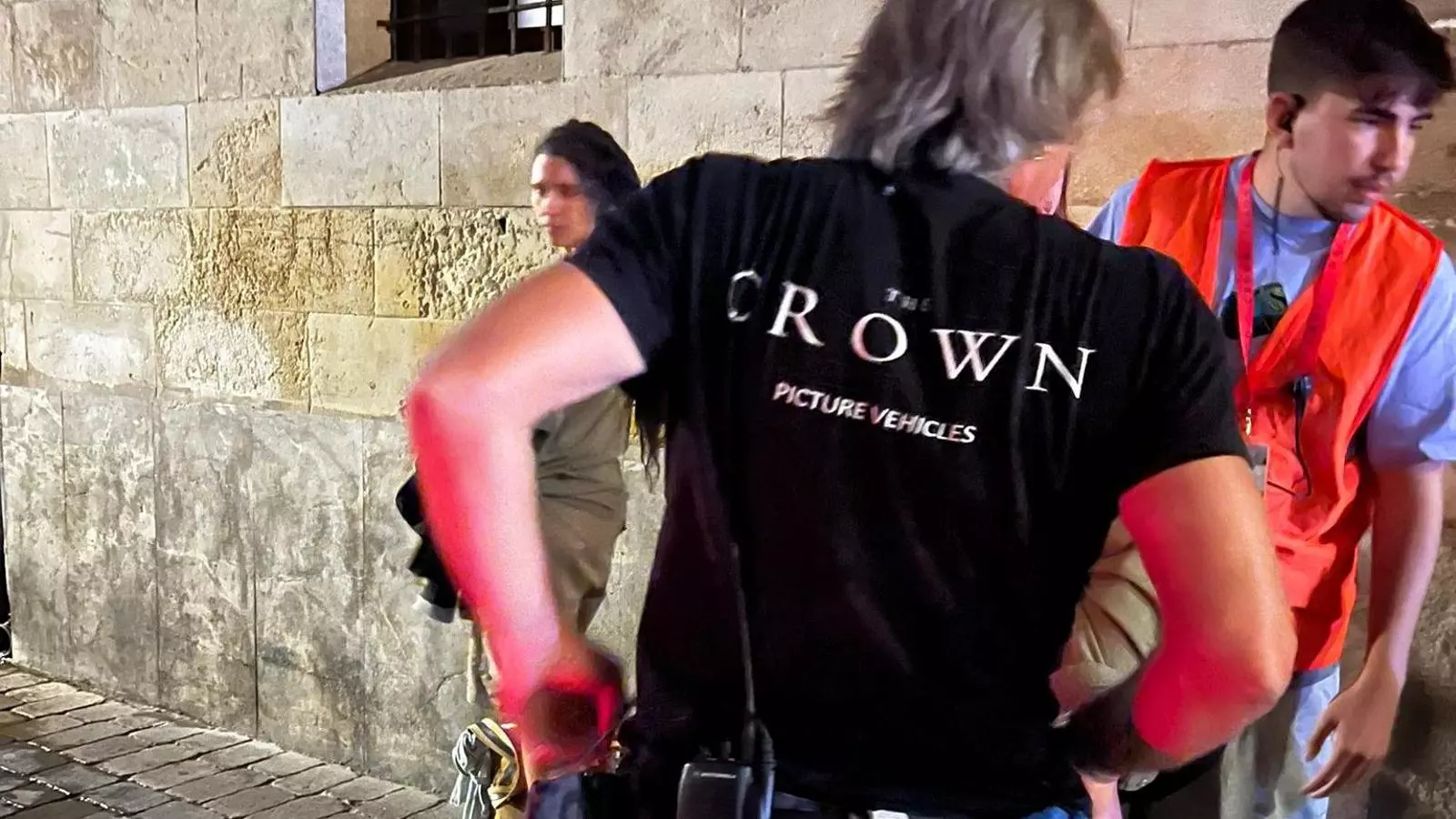 Moment del rodatge a Palma.