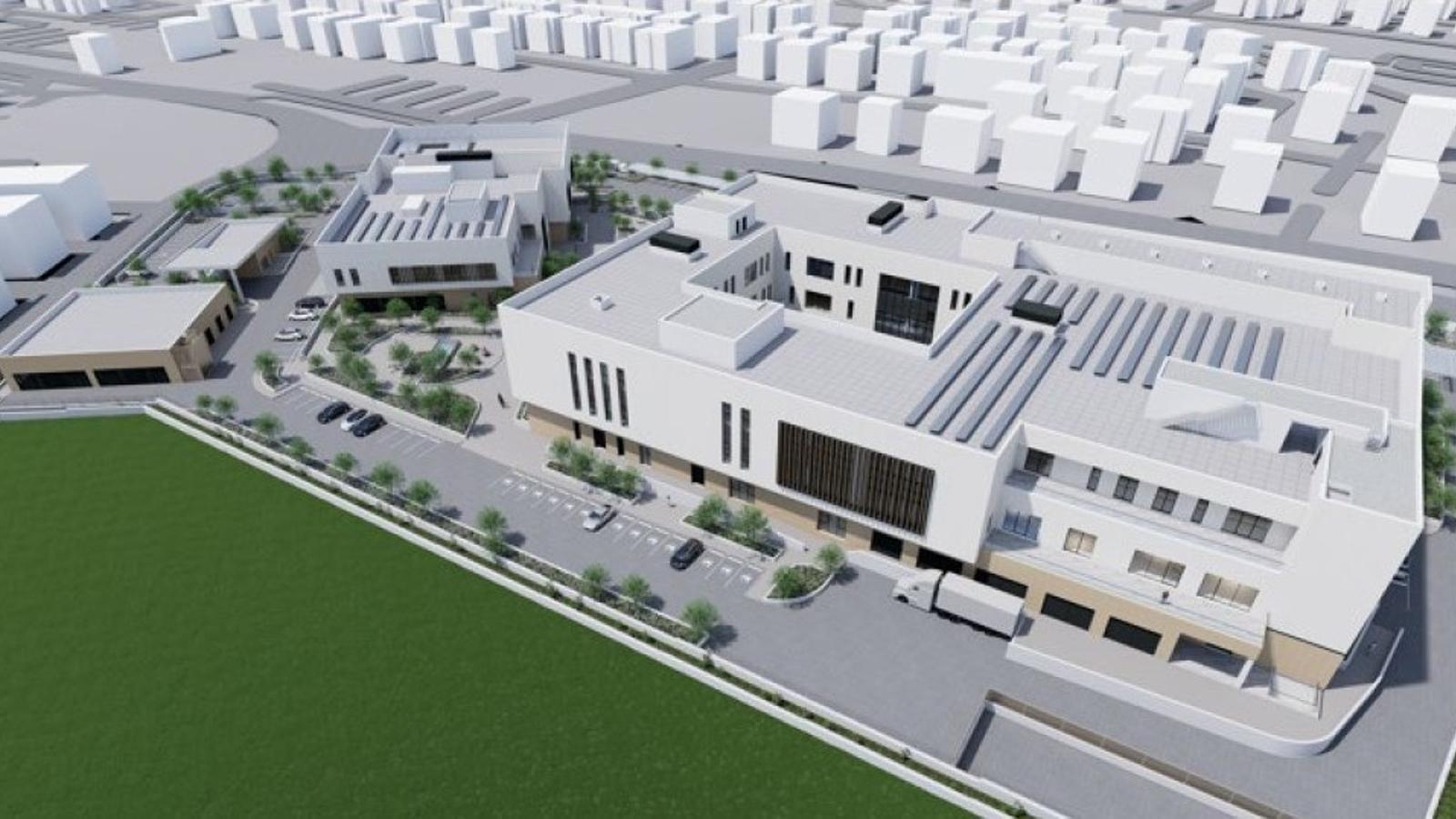 Render del future centre de control.