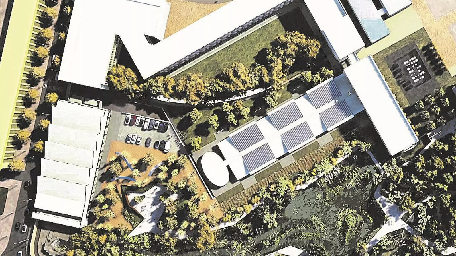 Un parc verd de 17.000 m2 de Fundesplai oxigenarà el Prat