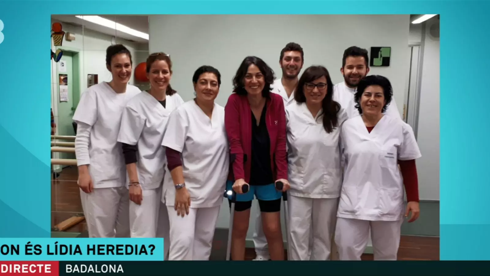 Lídia Heredia s'està recuperant d'una lesió que va patir mentre esquiava