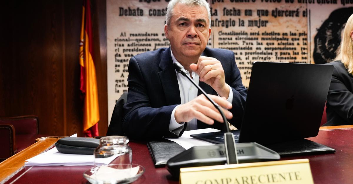 La dona de Santos Cerdán rebutja comparèixer avui al Senat per motius de salut