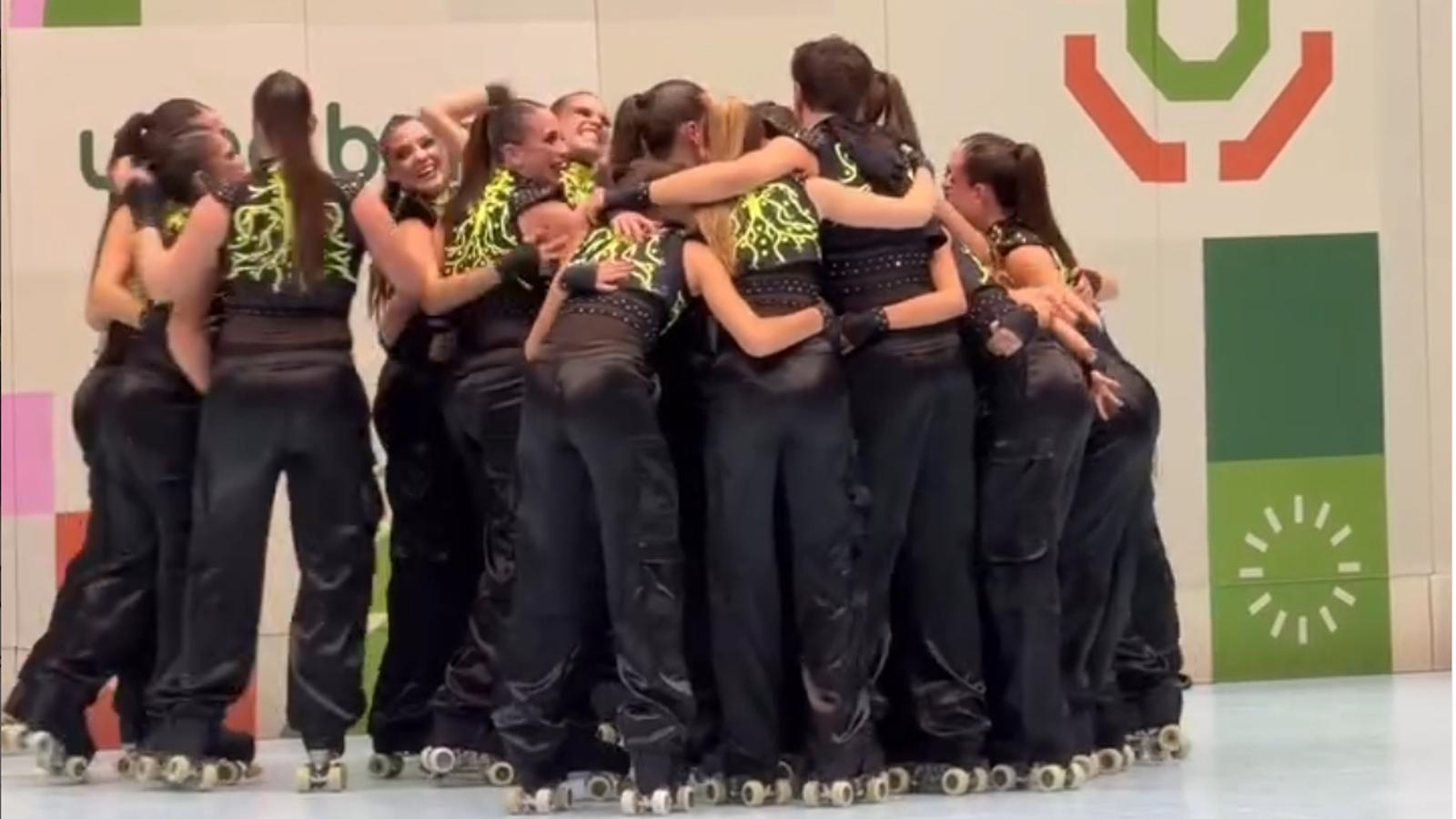 CPA Olot is proclaimed world champion of Large Show Groups at the World Skate Games.
