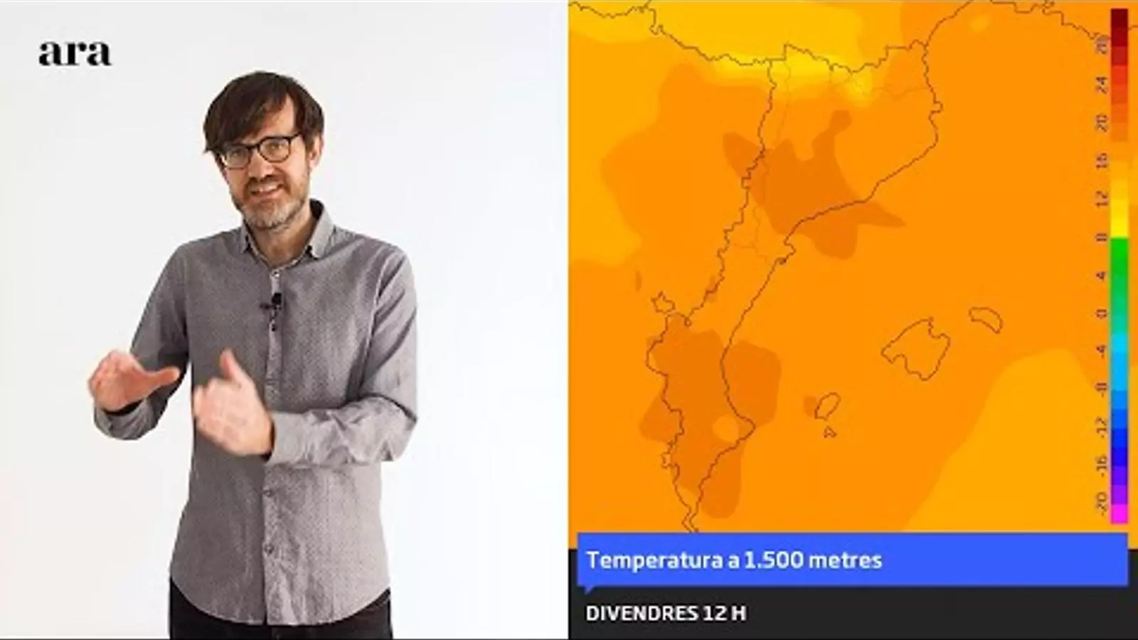 La méteo: tram final d'any amb temperatures desbocades, sobretot a muntanya